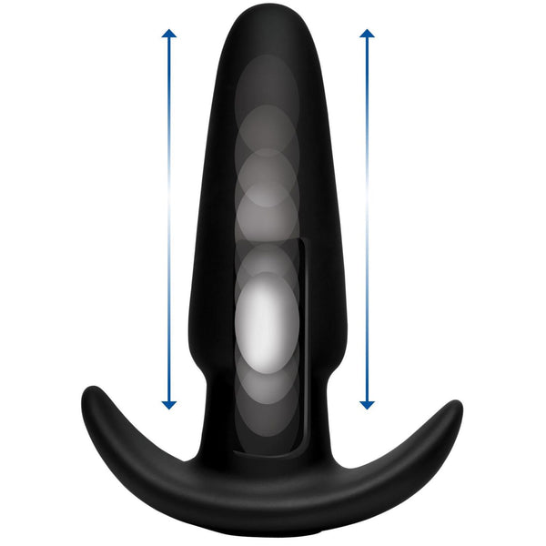 Thump-It Kinetic Thumping 7X Medium Anal Plug - Extreme Toyz Singapore - https://extremetoyz.com.sg - Sex Toys and Lingerie Online Store - Bondage Gear / Vibrators / Electrosex Toys / Wireless Remote Control Vibes / Sexy Lingerie and Role Play / BDSM / Dungeon Furnitures / Dildos and Strap Ons  / Anal and Prostate Massagers / Anal Douche and Cleaning Aide / Delay Sprays and Gels / Lubricants and more...