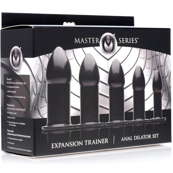 Master Series Expansion Trainer Graduated Anal Dilator Set - Extreme Toyz Singapore - https://extremetoyz.com.sg - Sex Toys and Lingerie Online Store