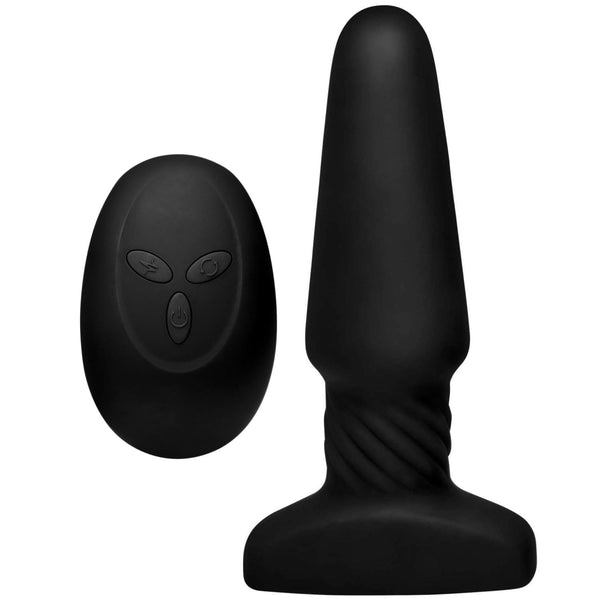 Rimmers Slim R Smooth Rimming Rechargeable Plug with Remote - Extreme Toyz Singapore - https://extremetoyz.com.sg - Sex Toys and Lingerie Online Store - Bondage Gear / Vibrators / Electrosex Toys / Wireless Remote Control Vibes / Sexy Lingerie and Role Play / BDSM / Dungeon Furnitures / Dildos and Strap Ons  / Anal and Prostate Massagers / Anal Douche and Cleaning Aide / Delay Sprays and Gels / Lubricants and more...