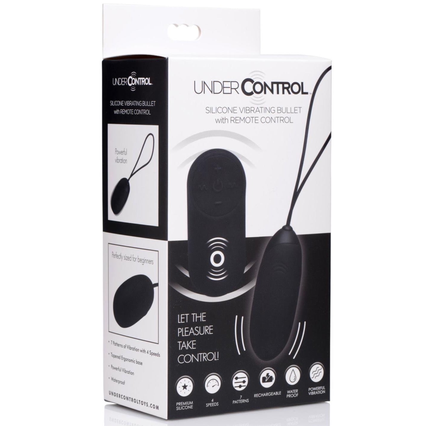 Under Control Rechargeable Vibrating Bullet with Remote Control - Extreme Toyz Singapore - https://extremetoyz.com.sg - Sex Toys and Lingerie Online Store - Bondage Gear / Vibrators / Electrosex Toys / Wireless Remote Control Vibes / Sexy Lingerie and Role Play / BDSM / Dungeon Furnitures / Dildos and Strap Ons  / Anal and Prostate Massagers / Anal Douche and Cleaning Aide / Delay Sprays and Gels / Lubricants and more... 
