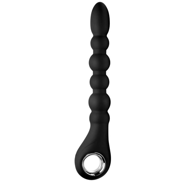 Master Series Dark Scepter 10X Rechargeable Anal Beads - Extreme Toyz Singapore - https://extremetoyz.com.sg - Sex Toys and Lingerie Online Store - Bondage Gear / Vibrators / Electrosex Toys / Wireless Remote Control Vibes / Sexy Lingerie and Role Play / BDSM / Dungeon Furnitures / Dildos and Strap Ons  / Anal and Prostate Massagers / Anal Douche and Cleaning Aide / Delay Sprays and Gels / Lubricants and more...