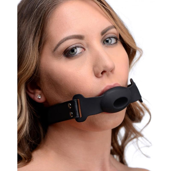 STRICT Hollow Silicone Gag - Extreme Toyz Singapore - https://extremetoyz.com.sg - Sex Toys and Lingerie Online Store - Bondage Gear / Vibrators / Electrosex Toys / Wireless Remote Control Vibes / Sexy Lingerie and Role Play / BDSM / Dungeon Furnitures / Dildos and Strap Ons  / Anal and Prostate Massagers / Anal Douche and Cleaning Aide / Delay Sprays and Gels / Lubricants and more...