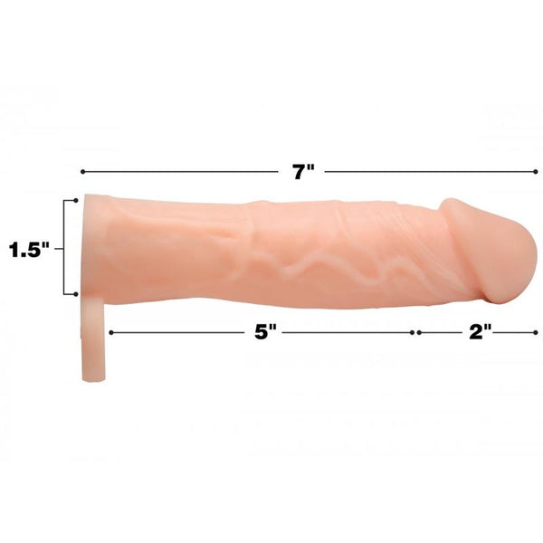 Size Matters 2" Silicone Penis Extension - Extreme Toyz Singapore - https://extremetoyz.com.sg - Sex Toys and Lingerie Online Store