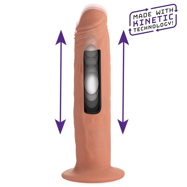 Thump It Kinetic Thumping 7X Remote Control Rechargeable Dildo - Large -  Extreme Toyz Singapore - https://extremetoyz.com.sg - Sex Toys and Lingerie Online Store