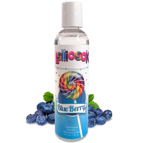 Curve Novelties Lollicock Blue Berry Flavored Lubricant 4 oz. (118ml) - Extreme Toyz Singapore - https://extremetoyz.com.sg - Sex Toys and Lingerie Online Store - Bondage Gear / Vibrators / Electrosex Toys / Wireless Remote Control Vibes / Sexy Lingerie and Role Play / BDSM / Dungeon Furnitures / Dildos and Strap Ons  / Anal and Prostate Massagers / Anal Douche and Cleaning Aide / Delay Sprays and Gels / Lubricants and more...