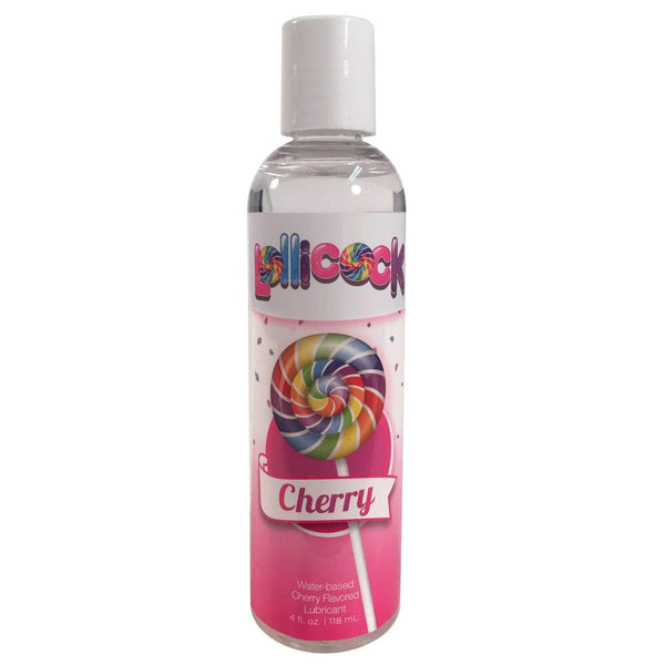 Curve Novelties Lollicock Cherry Flavored Lubricant 4 oz. (118ml) - Extreme Toyz Singapore - https://extremetoyz.com.sg - Sex Toys and Lingerie Online Store - Bondage Gear / Vibrators / Electrosex Toys / Wireless Remote Control Vibes / Sexy Lingerie and Role Play / BDSM / Dungeon Furnitures / Dildos and Strap Ons  / Anal and Prostate Massagers / Anal Douche and Cleaning Aide / Delay Sprays and Gels / Lubricants and more...