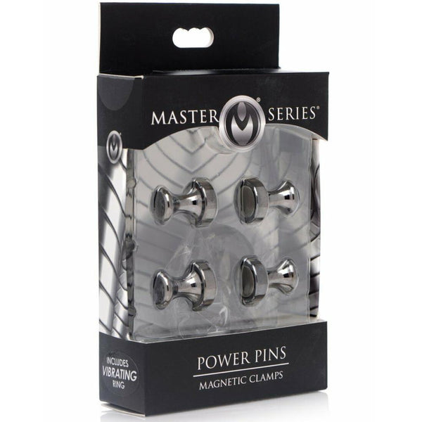 Master Series Power Pins Magnetic Clamps - Extreme Toyz Singapore - https://extremetoyz.com.sg - Sex Toys and Lingerie Online Store