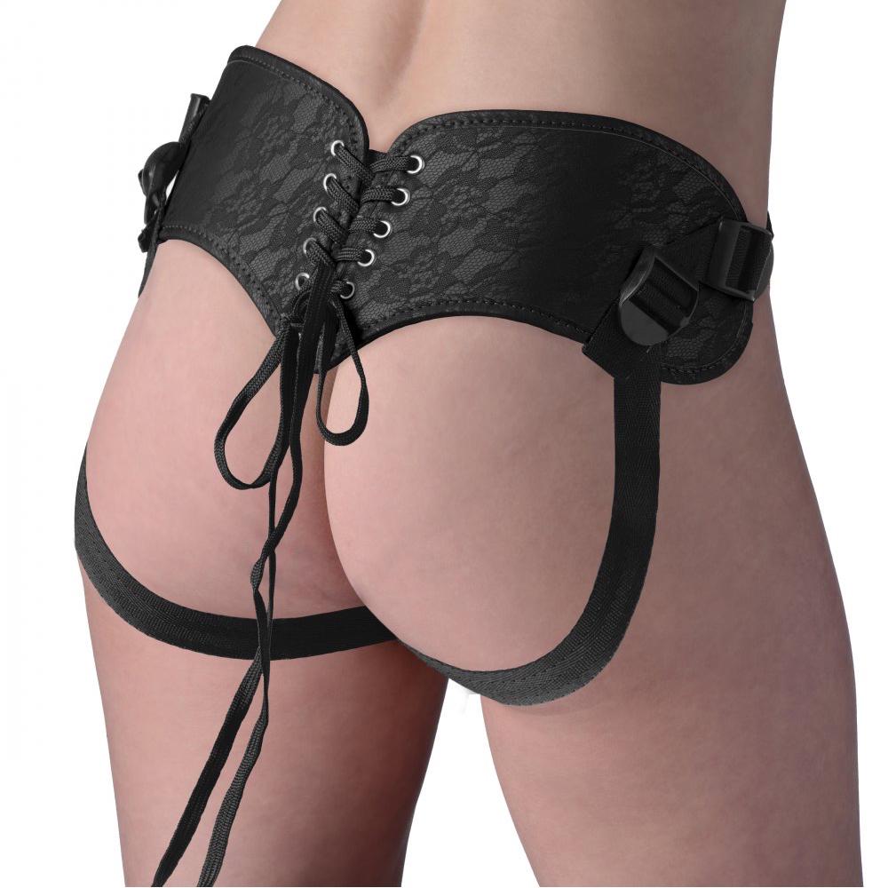 Strap U Burlesque Universal Corset Harness - Extreme Toyz Singapore - https://extremetoyz.com.sg - Sex Toys and Lingerie Online Store