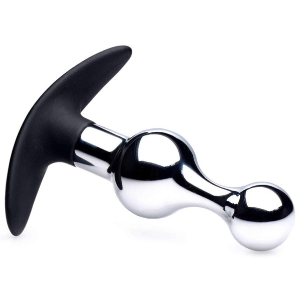 Master Series Dark Drop Metal & Silicone Beaded Anal Plug  - Extreme Toyz Singapore - https://extremetoyz.com.sg - Sex Toys and Lingerie Online Store - Bondage Gear / Vibrators / Electrosex Toys / Wireless Remote Control Vibes / Sexy Lingerie and Role Play / BDSM / Dungeon Furnitures / Dildos and Strap Ons  / Anal and Prostate Massagers / Anal Douche and Cleaning Aide / Delay Sprays and Gels / Lubricants and more...