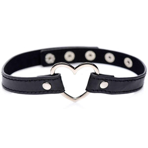 Master Series Chrome Heart Black Choker Extreme Toyz Singapore