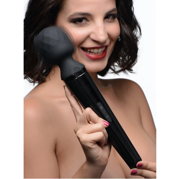 Wand Essentials Diamond Head 24X Rechargeable Silicone Wand Massager - Extreme Toyz Singapore - https://extremetoyz.com.sg - Sex Toys and Lingerie Online StoreWand Essentials Diamond Head 24X Rechargeable Silicone Wand Massager - Extreme Toyz Singapore - https://extremetoyz.com.sg - Sex Toys and Lingerie Online Store