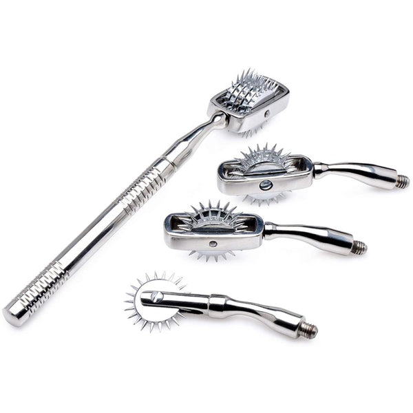 Master Series Deluxe Wartenberg Wheel Set with Travel Case - Extreme Toyz Singapore - https://extremetoyz.com.sg - Sex Toys and Lingerie Online Store