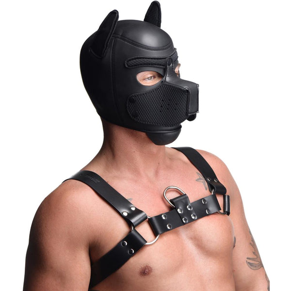 Master Series Spike Neoprene Puppy Hood (4 Colours Available) - Extreme Toyz Singapore - https://extremetoyz.com.sg - Sex Toys and Lingerie Online Store