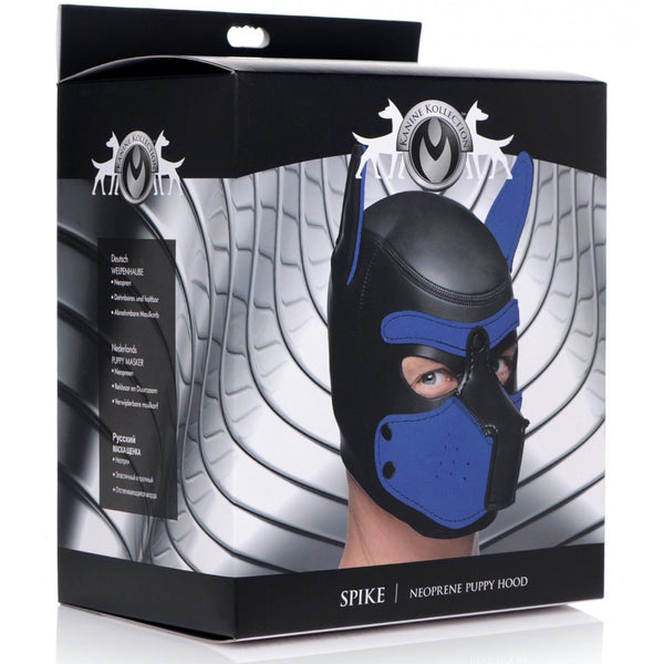 Master Series Spike Neoprene Puppy Hood (4 Colours Available) - Extreme Toyz Singapore - https://extremetoyz.com.sg - Sex Toys and Lingerie Online Store