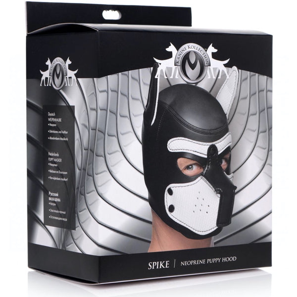 Master Series Spike Neoprene Puppy Hood (4 Colours Available) - Extreme Toyz Singapore - https://extremetoyz.com.sg - Sex Toys and Lingerie Online Store