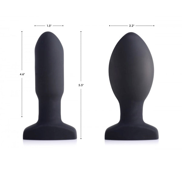SWELL Worlds First Remote Control Inflatable 10X Vibrating Missile Rechargeable Silicone Anal Plug - Extreme Toyz Singapore - https://extremetoyz.com.sg - Sex Toys and Lingerie Online Store