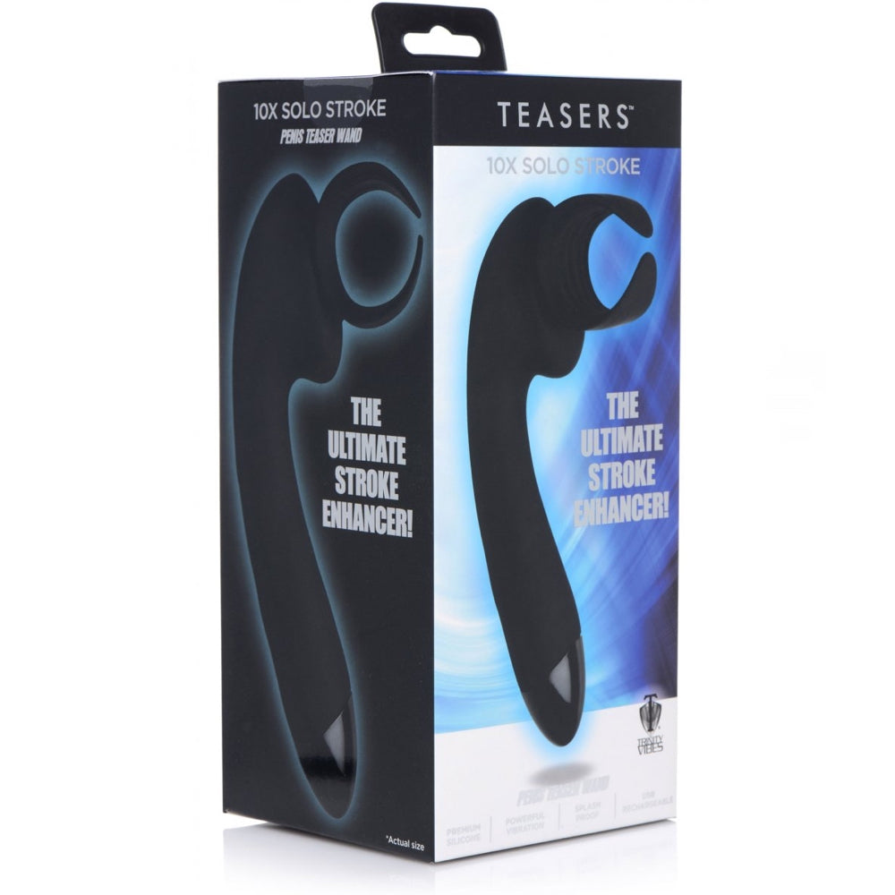 Trinity for Men 10X Solo Stroke Penis Rechargeable Teaser Wand Masturbator - Extreme Toyz Singapore - https://extremetoyz.com.sg - Sex Toys and Lingerie Online Store