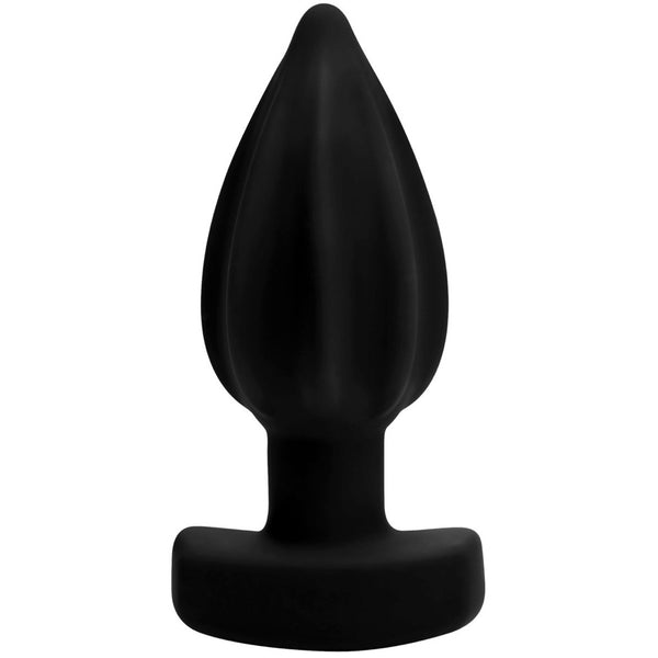 Ass Thumpers The Assterisk 10X Ribbed Silicone Remote Control Rechargeable Vibrating Butt Plug - Extreme Toyz Singapore - https://extremetoyz.com.sg - Sex Toys and Lingerie Online Store