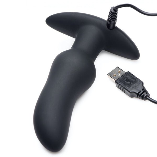 Whisperz Voice Activated 10X Vibrating Prostate Plug with Remote Control - Extreme Toyz Singapore - https://extremetoyz.com.sg - Sex Toys and Lingerie Online Store