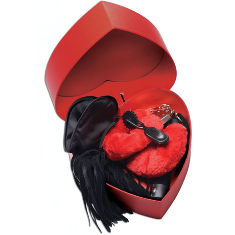 Frisky Passion Fetish Kit with Heart Gift Box - Extreme Toyz Singapore - https://extremetoyz.com.sg - Sex Toys and Lingerie Online Store