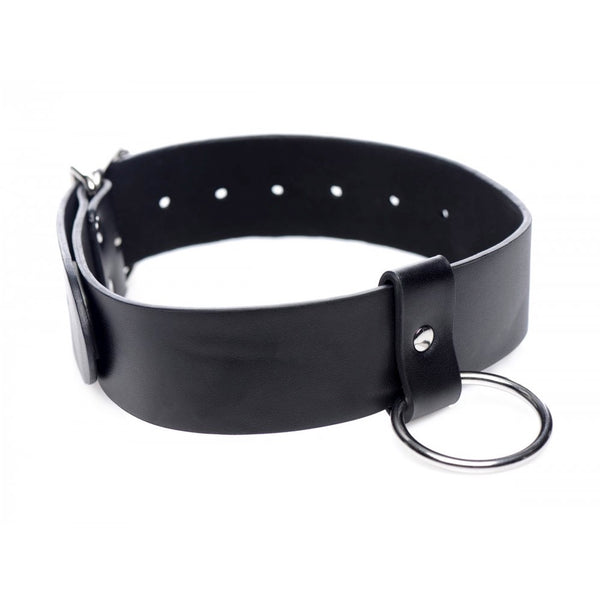 STRICT Wide Collar with O-ring - Extreme Toyz Singapore - https://extremetoyz.com.sg - Sex Toys and Lingerie Online Store