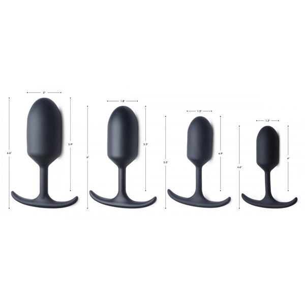 Heavy Hitters Premium Silicone Weighted Anal Plug - Small - Extreme Toyz Singapore - https://extremetoyz.com.sg - Sex Toys and Lingerie Online Store