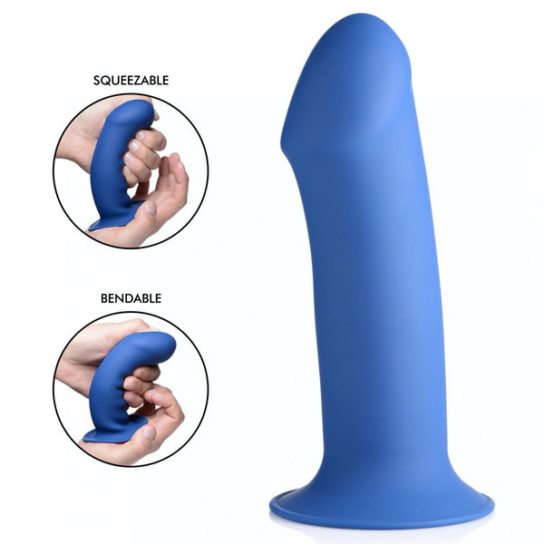 Squeeze-It Squeezable Thick Phallic Dildo (2 Colours Available) - Extreme Toyz Singapore - https://extremetoyz.com.sg - Sex Toys and Lingerie Online Store