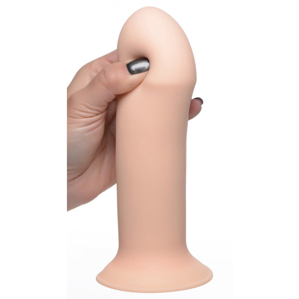 Squeeze-It Squeezable Thick Phallic Dildo (2 Colours Available) - Extreme Toyz Singapore - https://extremetoyz.com.sg - Sex Toys and Lingerie Online Store