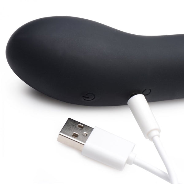 Trinity Vibes 10X Rechargeable Vibrating Curved Silicone Finger Massager -  Extreme Toyz Singapore - https://extremetoyz.com.sg - Sex Toys and Lingerie Online Store