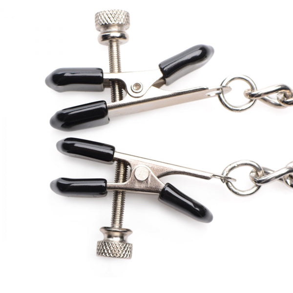 Master Series Titty Taunter Nipple Clamps with Weighted Bead - Extreme Toyz Singapore - https://extremetoyz.com.sg - Sex Toys and Lingerie Online Store