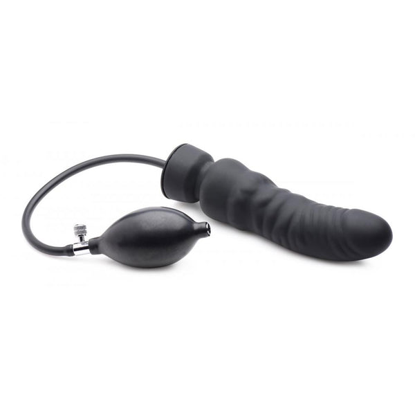 Master Series Ass-Pand Inflatable Silicone Dildo - Extreme Toyz Singapore - https://extremetoyz.com.sg - Sex Toys and Lingerie Online Store