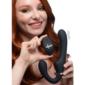 Strap U Mighty Rider 10X Vibrating Strapless Strap-on - Extreme Toyz Singapore - https://extremetoyz.com.sg - Sex Toys and Lingerie Online Store