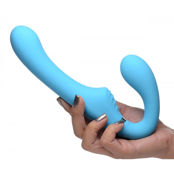 Strap U Mighty Rider 10X Vibrating Strapless Strap-on - Extreme Toyz Singapore - https://extremetoyz.com.sg - Sex Toys and Lingerie Online Store