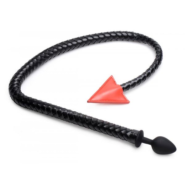 Master Series Hellbound Braided Devil Tail Anal Plug - Extreme Toyz Singapore - https://extremetoyz.com.sg - Sex Toys and Lingerie Online Store