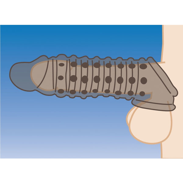 Size Matters 1.5 Inch Penis Enhancer Sleeve - Extreme Toyz Singapore - https://extremetoyz.com.sg - Sex Toys and Lingerie Online Store