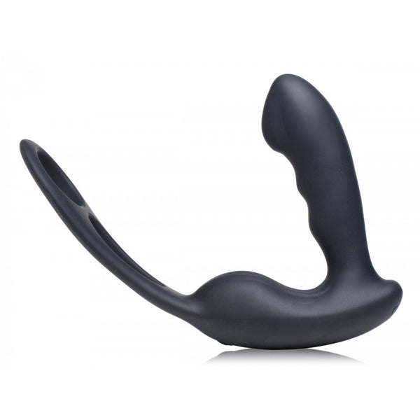 Alpha-Pro 7X P-Strap Milking and Vibrating Prostate Stimulator with Cock and Ball Harness - Extreme Toyz Singapore - https://extremetoyz.com.sg - Sex Toys and Lingerie Online Store