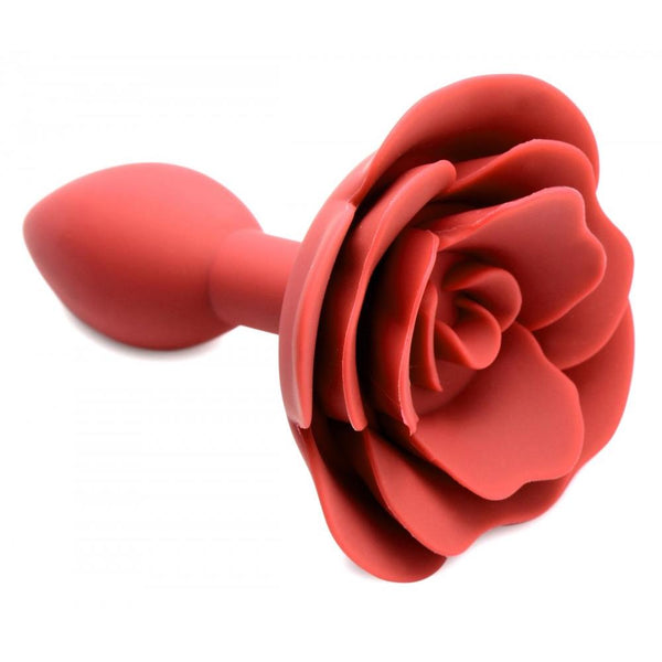 Master Series Booty Bloom Silicone Rose Anal Plug (3 Sizes Available) - Extreme Toyz Singapore - https://extremetoyz.com.sg - Sex Toys and Lingerie Online Store