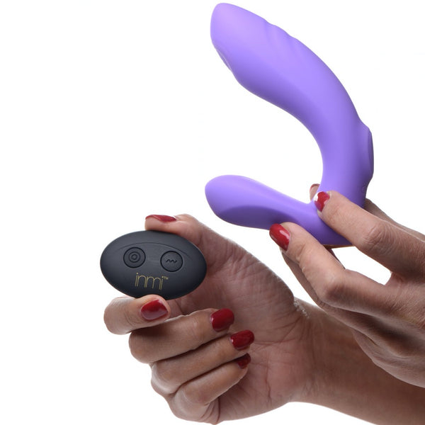 Inmi 10X G-Tap Tapping Silicone G-spot Vibrator - Extreme Toyz Singapore - https://extremetoyz.com.sg - Sex Toys and Lingerie Online Store