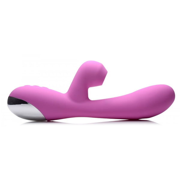 Inmi Shegasm 5 Star 7X Suction Come-Hither Rechargeable Silicone Rabbit Vibrator -  Extreme Toyz Singapore - https://extremetoyz.com.sg - Sex Toys and Lingerie Online Store