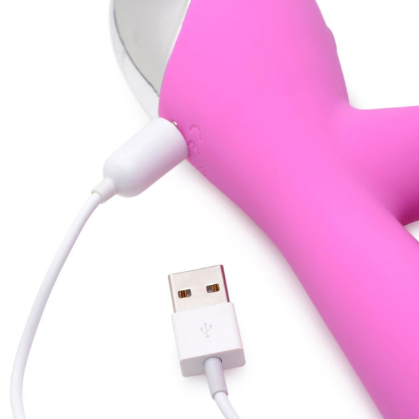 Inmi Shegasm 5 Star 7X Suction Come-Hither Rechargeable Silicone Rabbit Vibrator -  Extreme Toyz Singapore - https://extremetoyz.com.sg - Sex Toys and Lingerie Online Store