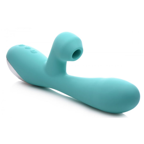 Inmi Shegasm 5 Star 7X Suction Come-Hither Rechargeable Silicone Rabbit Vibrator -  Extreme Toyz Singapore - https://extremetoyz.com.sg - Sex Toys and Lingerie Online Store