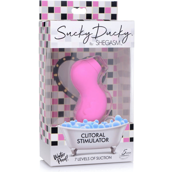 Inmi Shegasms Sucky Ducky Rechargeable Silicone Clitoral Stimulator - Extreme Toyz Singapore - https://extremetoyz.com.sg - Sex Toys and Lingerie Online Store