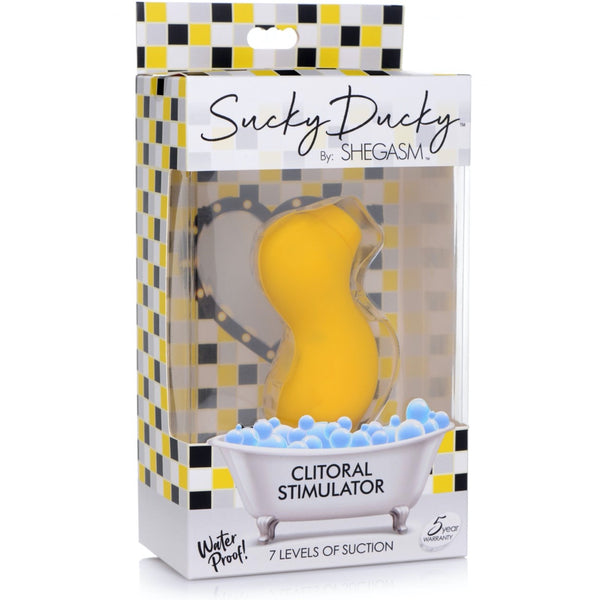 Inmi Shegasms Sucky Ducky Rechargeable Silicone Clitoral Stimulator - Extreme Toyz Singapore - https://extremetoyz.com.sg - Sex Toys and Lingerie Online Store