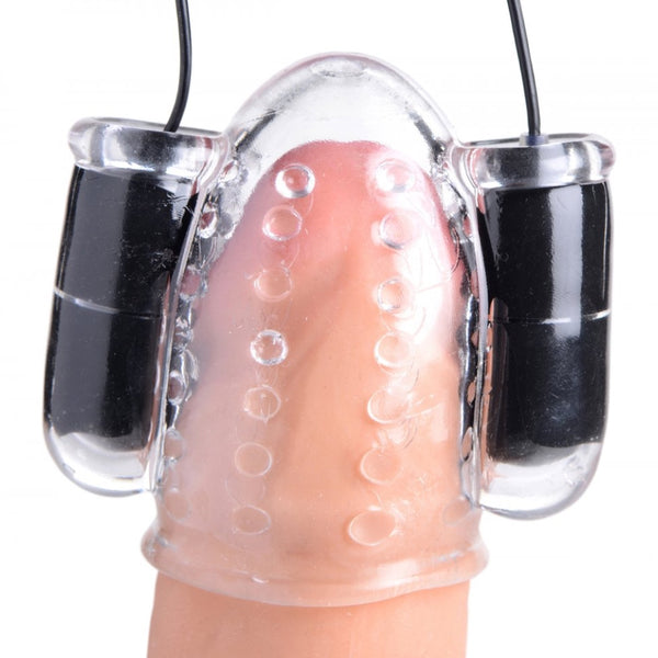 Trinity for Men 20X Deluxe Dual Vibrating Head Teaser - Extreme Toyz Singapore - https://extremetoyz.com.sg - Sex Toys and Lingerie Online Store