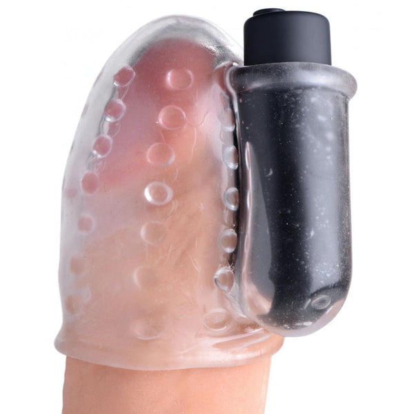 Trinity for Men 28X Rechargeable Penis Head Teaser with Remote Control - Extreme Toyz Singapore - https://extremetoyz.com.sg - Sex Toys and Lingerie Online Store