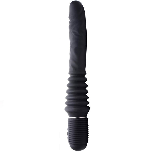 Master Series 10X Rechargeable Silicone Vibrating and Thrusting Dildo - Extreme Toyz Singapore - https://extremetoyz.com.sg - Sex Toys and Lingerie Online Store