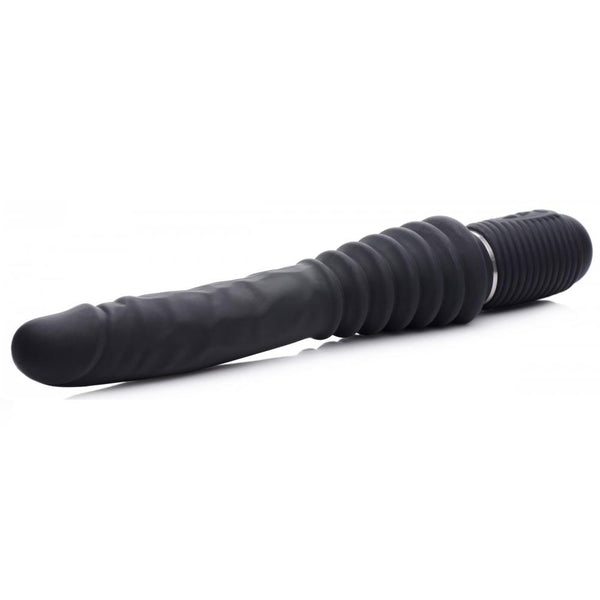 Master Series 10X Rechargeable Silicone Vibrating and Thrusting Dildo - Extreme Toyz Singapore - https://extremetoyz.com.sg - Sex Toys and Lingerie Online Store