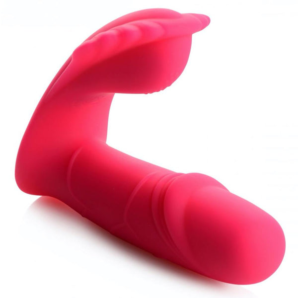 Inmi Panty Thumper 7X Thumping Silicone Vibrator with Remote Control - Extreme Toyz Singapore - https://extremetoyz.com.sg - Sex Toys and Lingerie Online Store