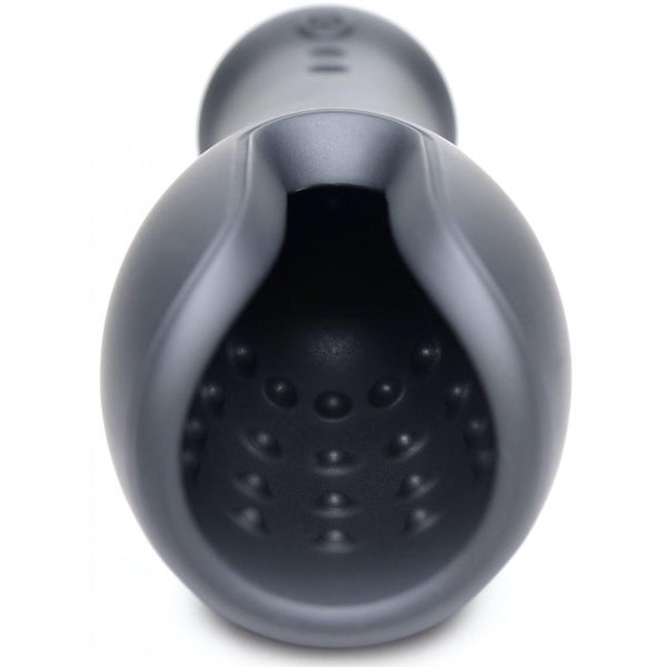 Trinity for Men 10X Rechargeable Vibrating Silicone Stroker -  Extreme Toyz Singapore - https://extremetoyz.com.sg - Sex Toys and Lingerie Online Store