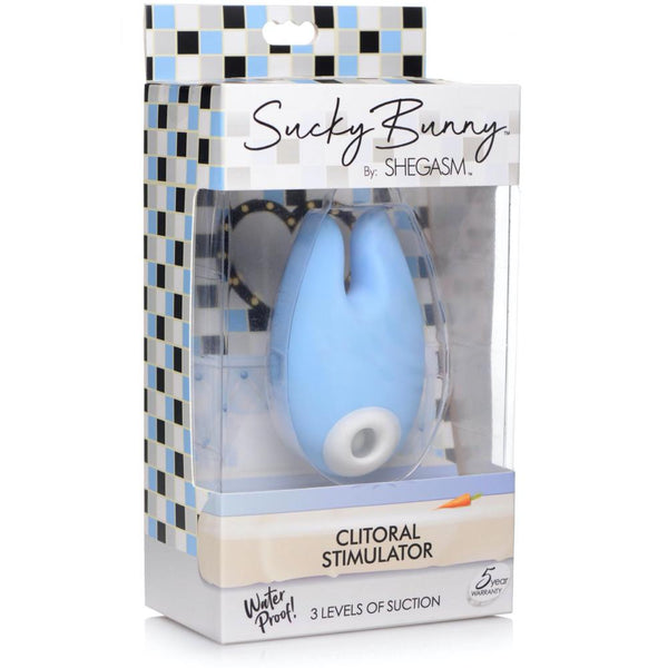 Inmi Shegasms Sucky Bunny Rechargeable Silicone Clitoral Stimulator - Extreme Toyz Singapore - https://extremetoyz.com.sg - Sex Toys and Lingerie Online Store